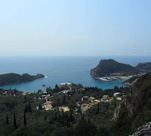 Küste von Paleokastritsa 