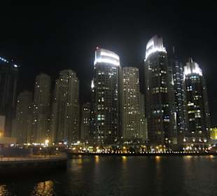 Dubai Marina by night