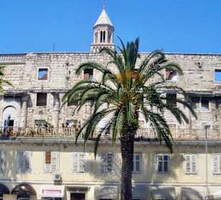 Palastmauer Diokletian Palast