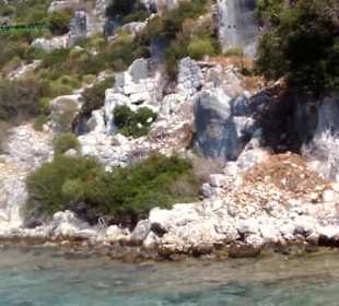 Kekova - versunkene Stadt im Mittelmeer