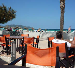 Cafe del Sol an der Promenade