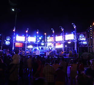 Eine der Hauptbühnen