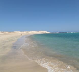 Mubarak Bucht wunderschöner Sandstrand