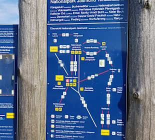 Weg zum Kreidefelsen Parkplatz Hagen