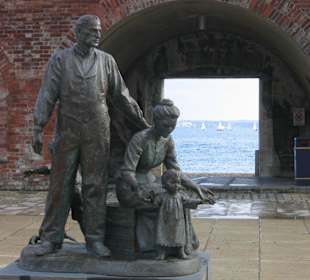 Portsmouth, dem Meer verbunden und geöffnet