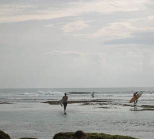 Abends am Uluwatu Beach