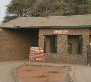 Eingang Amboseli Park