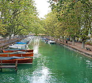 Kanal an der Pont des Amours 