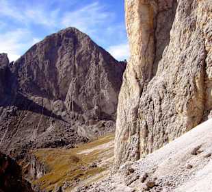 Auf dem Weg zum Pas da le Zigolade (2550 m)