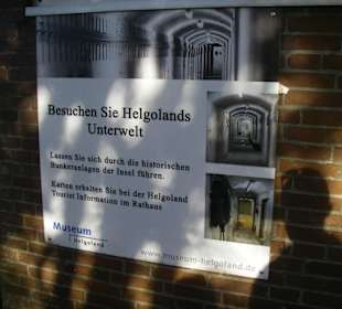 Schautafel am Bunkereingang