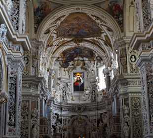 Im Inneren der Kirche Chiesa del Gesu
