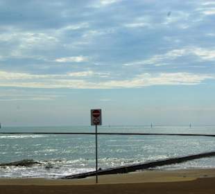 Am Ende von Bibione Yachthafengebiet
