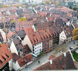 Vom Sinwellturm aus: Nbg. Altstadt