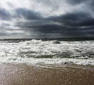 Rauhe Nordsee - Westerland