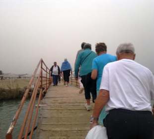 Strandpromenade im März