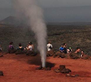 Demonstration der Erdwärme
