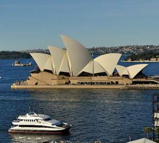 Blick von der Harbour Bridge