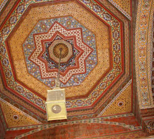 Deckenmalerei in Palais Bahia