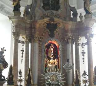Die Wallfahrtskirche von Ettenberg