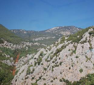 Widok z kolejki linowej