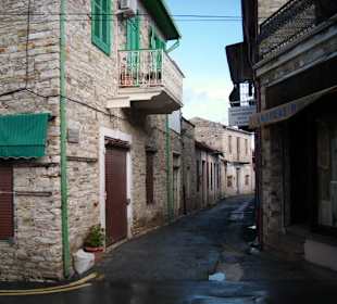 Enge Gasse in Lefkara