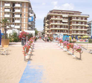 Strand Durchgang