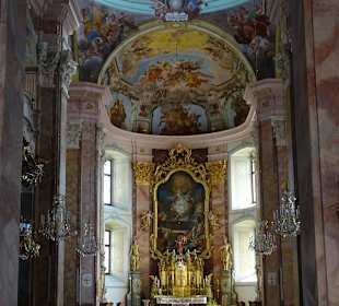 Innenansicht Kirche in Pöllau