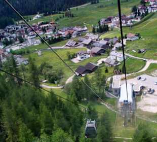 Blick auf Colfosco