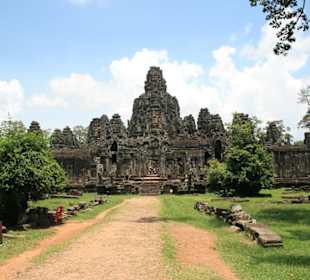 Eingang des Bayon-Tempels