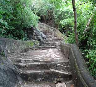 In der Anlage unterwegs