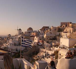 Sonnenuntergang von Oia.