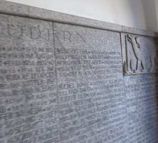 Gefallenendenkmal Namenstafel Ettlingen