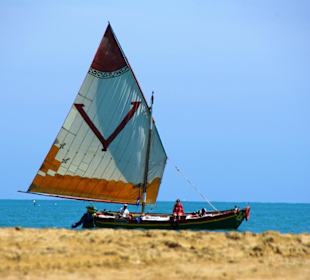 Strand in Bibione Juni 2012