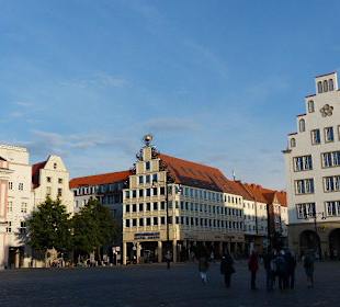 Schöne Gebäude in Rostock