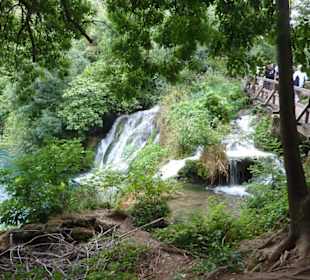 Travertin - Wasserfälle