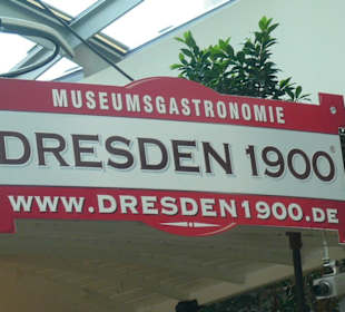 Im "Dresden 1900" - Cafe 