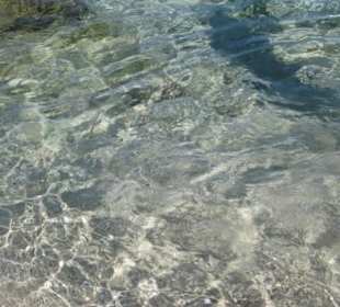 Glasklares Wasser
