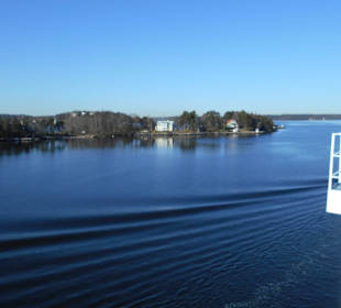 Fahrt durch den Schärengarten
