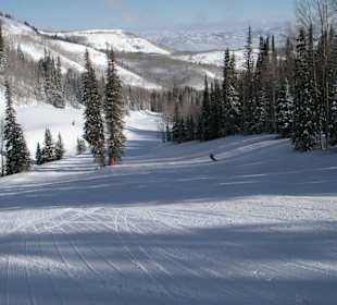 Piste im Mountain Resort