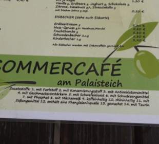 Sommercafé am Palaisteich