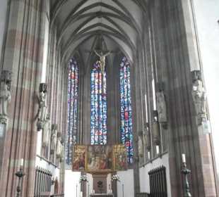 In der Marienkapelle in Würzburg am Marktplatz