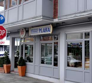 Außenansicht des Restaurants Plaka