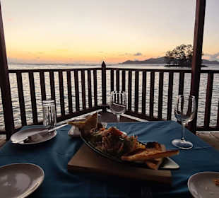 Sunset & Smoked Fish Salad