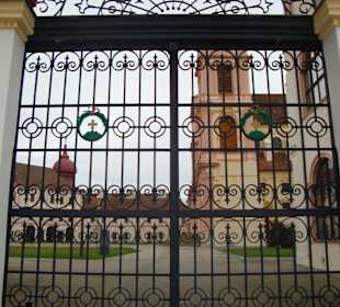 Blick durch Südeingang