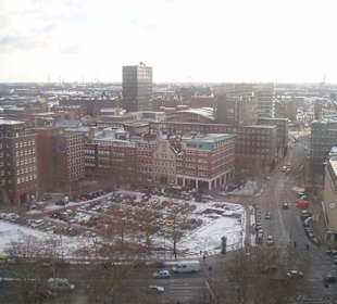 Blick von der Petrikirche Hamburg