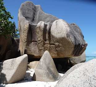 La Digue-Felsen