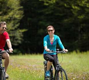 Mit den E-Bikes durch den Bayerischen Wald