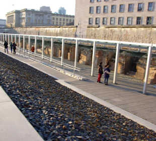 Gestapo Mauer und DDR Mauer