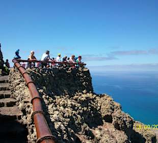 Aussicht von Besucherplattform