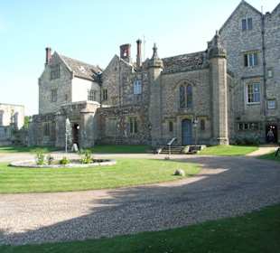 Parham House Courtyard